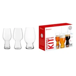 Spiegelau Craft Beer Tasting Kit Glasses, Set Of 3, Lead-Free Crystal, Modern Beer Glasses, Dishwasher Safe -OUTSUNNY Sale Store GUEST 813656bf c852 4b2f 94f2 c4cda4b159e7