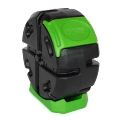 FCMP Outdoor RC2000WB-GRN 19-Gal 2.5 Cu Ft Plastic Resin Single Chamber Half Size Rolling Composter Outdoor Rotating Garden Compost Bin -OUTSUNNY Sale Store GUEST 818b3f17 f167 4b6a a061 5902c25ed250