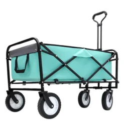 Collapsible Foldable Wagon Cart With Strapping System Beach Wagon Utility Cart Utility Wagon Grocery Car Green 12 Collapsible Foldable Wagon Cart With Strapping System Beach Wagon Utility Cart Utility Wagon Grocery Car Green -OUTSUNNY Sale Store GUEST 88be558e 7ce4 4549 8ba5 b9537a7c1d90
