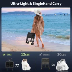 GustoWave Wagons Carts Foldable, GarveeLife Utility Collapsible Wagon With All-Terrain Wheels, Drink Holders & Adjustable Handle -OUTSUNNY Sale Store GUEST 8a0bb5f4 dbf9 46f9 af95 982820d47b1e