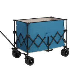 FURNIinspire Wheelbarrows And Lawn Carts Beach Wagon Lawn Cart Garden Cart, Heavy Duty Folding Utility Yard Cart, Blue, 20.87"*42.91"*32.68" 9 FURNIinspire Wheelbarrows And Lawn Carts Beach Wagon Lawn Cart Garden Cart, Heavy Duty Folding Utility Yard Cart, Blue, 20.87"*42.91"*32.68" -OUTSUNNY Sale Store GUEST 8bc3a899 0bdb 4128 a7cb 0a4a95b81d42