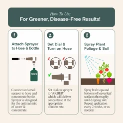 Arber Organic Fruit And Veggie 3-in-1 Boost And Ready To Spray Care Fertilizer 8oz -OUTSUNNY Sale Store GUEST 8d3faf84 98be 4724 8b15 5f6824395343