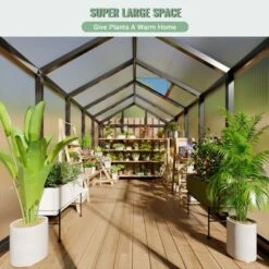 Whizmax Wall Mounted Gazebo, All-Season Aluminum Patio Gazebo With Side Door, Outdoor Permanent Sunroom -OUTSUNNY Sale Store GUEST 92f7affb 3476 40dd ae17 fb95e892a97e