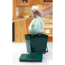 Mini Compost Caddy With Replacement Filters & Biodegradable Bags – Odor-Controlled Kitchen Compost Bin -OUTSUNNY Sale Store GUEST 933be62d fb62 4ee8 8bab 3fe54ef7a2de