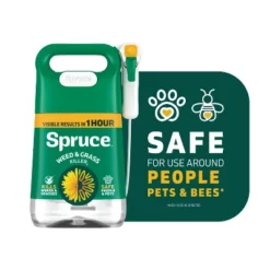 Spruce Weed And Grass Killer Manual Starter Kit 64fl Oz