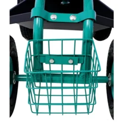 DOMETOUR Rolling Garden Scooter Garden Cart Seat With Wheels And Tool Tray, 360 Swivel Seat, Green--refurbished -OUTSUNNY Sale Store GUEST 9755b930 a013 4cf9 bdd8 d6c030fabaa9