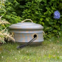 Steel Sedona Hose Pot With Lid - Green - Good Directions