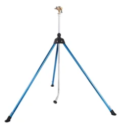 Dramm OneTouch Impulse Sprinkler, 49.5"D X 5.5"W, 6.5"W Tripod Base 3,848 Sq. Ft.