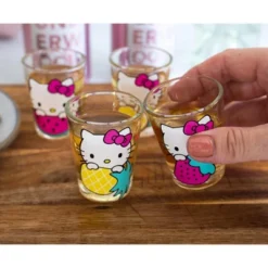 Hello Kitty 4 Piece 1.5oz Mini Glass Set 9 Hello Kitty 4 Piece 1.5oz Mini Glass Set -OUTSUNNY Sale Store GUEST 9e5d2e6d 2899 40e4 b475 3b6f8453f053