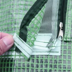 Outsunny 71" X 55" X 32" Mini Tunnel Greenhouse, Garden Planting Shed, Outdoor Flower Planter Warm House With Zipper Windows And Door, Green -OUTSUNNY Sale Store GUEST a0172392 eb52 4144 ae32 d2bbd2bc524e