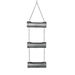 Gardener's Supply Company Galvanized Triple Hanging Planter | 3 Tier Sturdy Metal Rustic Farmhouse Decorative Wall Planters For Indoor & Outdoor -OUTSUNNY Sale Store GUEST a2a1c27c fb06 40f1 8f66 8cc5faaa889c