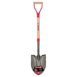 Truper Tru-Tough 41 In. Steel Round Digging Shovel Wood Handle - Case Of 6