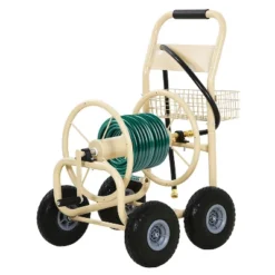 FDW Hose Reel Hold Up To 300 Ft Heavy Duty Garden Hose Reel For Garden Lawn Yard -OUTSUNNY Sale Store GUEST a64a76a7 3415 46cc 878b 2a04ff570b10