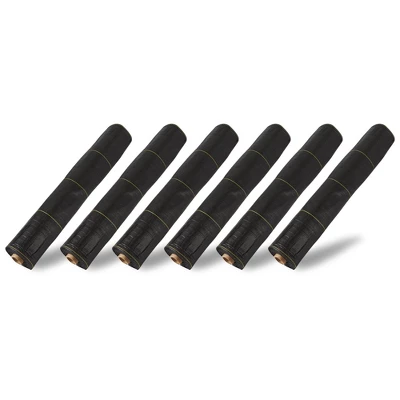 Dewitt Sunbelt 4 X 300 Feet Woven Weed Block Barrier Ground Cover, Ideal As Fabric For Yards, Grounding Sheets, Fake Rock, Or Floor Mat, (6 Pack) 1 Dewitt Sunbelt 4 X 300 Feet Woven Weed Block Barrier Ground Cover, Ideal As Fabric For Yards, Grounding Sheets, Fake Rock, Or Floor Mat, (6 Pack)