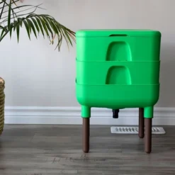 FCMP Outdoor The Essential Living Worm Composter 6 Gallon Resin Composting Bin System Indoor Modern Compost Storage W/2 Trays For Garden & Home -OUTSUNNY Sale Store GUEST a9ea386c 22d1 4dcb 98ad 5a088a6dc4ce