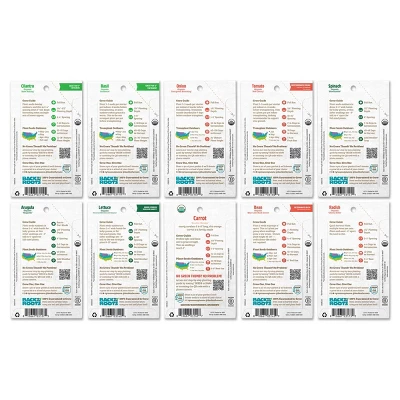 Back To The Roots 10pk Organic USA Beginner’s Garden Seeds 2 Back To The Roots 10pk Organic USA Beginner’s Garden Seeds - Image 2