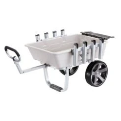 Gorilla Carts Poly Fish & Marine Cart, 5 Cu Ft Capacity, 200 Lb Load Rating – Aluminum Frame, 13” All-Terrain Tires, 8 Rod Holders, Foldable Bait Tray -OUTSUNNY Sale Store GUEST abf4965d 9dda 481f a753 8abc8798fd0c
