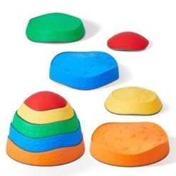 VEVOR Balance Stepping Stones For Kids, 5 PCS, Up To 220 Lbs, Non-Slip Toddlers Sensory Stepping Stones, Toys For Children Aged 3 4 5 6 7 8+ -OUTSUNNY Sale Store GUEST b2400cc7 01cc 4d0e 96ff 9aa54f8d696b