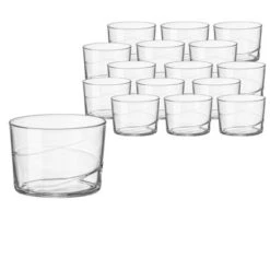 Bormioli Rocco Bodega Swirl Gin Fizz Glasses - Set Of 12, Spiral Design Tumblers With Secure Edge Reinforced Rims - Dishwasher Safe -OUTSUNNY Sale Store GUEST b274d91c ff04 49bd b3ec fedda9f96fec