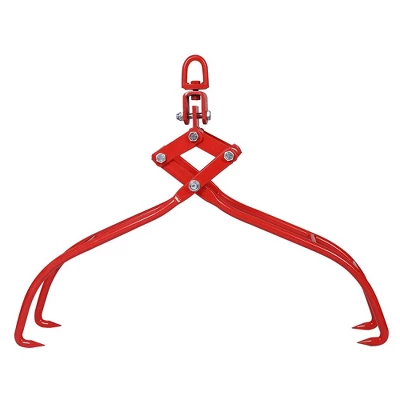 36 Inch 4 Claw Log Tongs With 36'' Opening 3000 Pounds (1360kg) Large Capacity Highly Visible Carbon Steel Grip Skidding Tongs 1 36 Inch 4 Claw Log Tongs With 36'' Opening 3000 Pounds (1360kg) Large Capacity Highly Visible Carbon Steel Grip Skidding Tongs