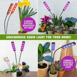 Bell + Howell Bionic Grow Light For Indoor Plants Head LED -OUTSUNNY Sale Store GUEST b41da6a4 ef43 4e52 b204 fc88f3bebdea