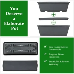 Costway 4 FT Vertical Raised Garden Bed 5-Tier Planter Box For Patio Balcony Flower Herb -OUTSUNNY Sale Store GUEST b4b33272 e6d1 4e2b a718 82ec4b5bbd54