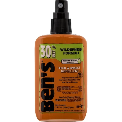 Ben's 30% DEET Mosquito, Tick And Insect Repellent, 3.4 Ounce Pump 4 Ben's 30% DEET Mosquito, Tick And Insect Repellent, 3.4 Ounce Pump - Image 4