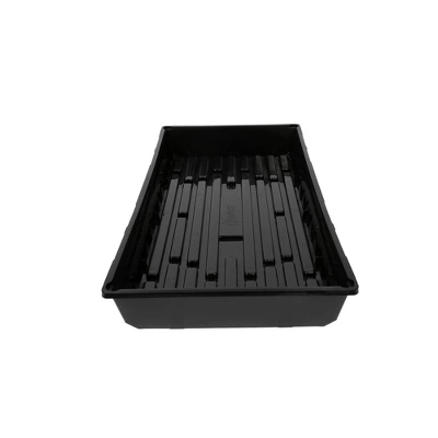 SUNPACK 10" X 20" Mega Plastic Seed Starting Tray, 2.5" 7 SUNPACK 10" X 20" Mega Plastic Seed Starting Tray, 2.5" - Image 7
