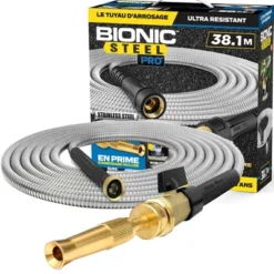 Bionic Steel Pro 304 Stainless Steel Metal Garden Hose With Brass Nozzle -OUTSUNNY Sale Store GUEST b6e29219 84e9 4e14 9ab3 1e4db5aaf39a