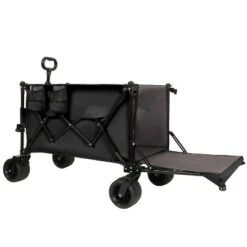 Foldable Wagon With Extended Tailgate, Extra Long Extender Wagon Cart,Beach Wagon Cart Heavy Duty 480LBS With Large All-Terrain Beach Wheels -OUTSUNNY Sale Store GUEST b9fb2ec1 8574 4207 a4a6 1e0a859e5e9c
