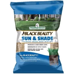Jonathan Green Black Beauty Mixed Partial Shade/Sun Grass Seed 15 Lb