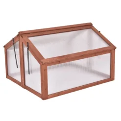Costway Double Box Garden Wooden Green House Cold Frame Raised Plants Bed Protection 10 Costway Double Box Garden Wooden Green House Cold Frame Raised Plants Bed Protection -OUTSUNNY Sale Store GUEST bcfbf188 ebb2 40c3 8e6a adbe2a445e22