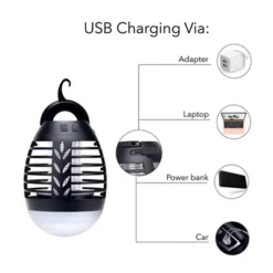 Dartwood Outdoor Bug Zapper - Waterproof, USB Rechargeable And Battery Powered Mosquito Killer, Insect Trap And Fly Swatter (2-4 Packs) 16 Dartwood Outdoor Bug Zapper - Waterproof, USB Rechargeable And Battery Powered Mosquito Killer, Insect Trap And Fly Swatter (2-4 Packs) -OUTSUNNY Sale Store GUEST be4e6157 9c9c 4868 9d5d 2512a22133fc