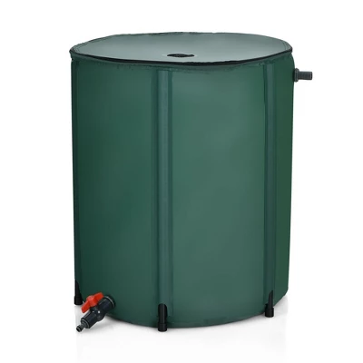 Costway 53 Gallon Portable Rain Barrel Water Collector Collapsible Tank W/Spigot Filter 9 Costway 53 Gallon Portable Rain Barrel Water Collector Collapsible Tank W/Spigot Filter - Image 9