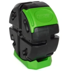 FCMP Outdoor RC2000WB-GRN 19-Gal Plastic Single Chamber Half Size Rolling Composter Outdoor Rotating Garden Compost Bin, Black/Green (2 Pack) -OUTSUNNY Sale Store GUEST c2a750f0 c52f 42a1 8171 af7f4c5ba113