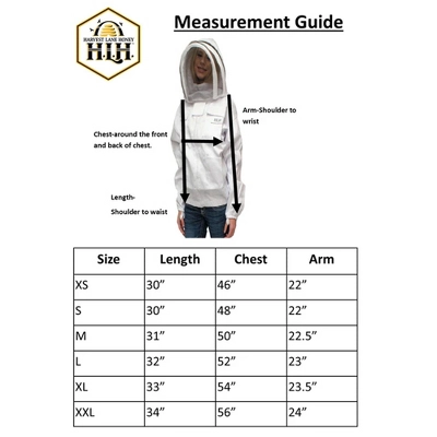 Harvest Lane Honey Beekeeping Jacket, Protective Beekeeper Clothing With 4 Pockets And Fencing Veil Bug Net Hat, Unisex Sizing, Large 1 Harvest Lane Honey Beekeeping Jacket, Protective Beekeeper Clothing With 4 Pockets And Fencing Veil Bug Net Hat, Unisex Sizing, Large