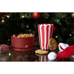 Silipint: Silicone 16 Oz Pint Glass Set, 2 Pack Peppermint & Poinsettia -OUTSUNNY Sale Store GUEST c91b94f6 e274 42ed 96d6 3ecc589f1f3a