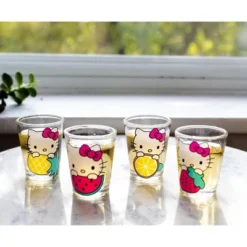 Hello Kitty 4 Piece 1.5oz Mini Glass Set 11 Hello Kitty 4 Piece 1.5oz Mini Glass Set -OUTSUNNY Sale Store GUEST c95b1ddb 3902 48cf 9d77 0a7618563979