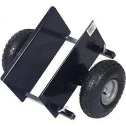 Heavy Duty Panel Dolly - With 10" Pneumatic Wheels, 600LBS Load Capacity, Auto Clamp Design, For Heavy Appliance & Material Handling -OUTSUNNY Sale Store GUEST cf8d2755 cbb5 4862 b91b 4aefb15b50fb