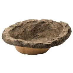Faux Rock Fiberglass Garden Decorative Water Pond, Sandstone Outdoor Patio Waterfall Pond -OUTSUNNY Sale Store GUEST d6902819 98b5 4136 90d7 44c601e82363