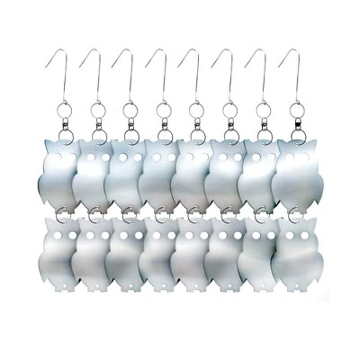 De-Bird Reflective Bird Repellent Scare Owl, Easy To Install Decorative Reflective Bird Deterrents For Outside, 8-Pack 7 De-Bird Reflective Bird Repellent Scare Owl, Easy To Install Decorative Reflective Bird Deterrents For Outside, 8-Pack - Image 7