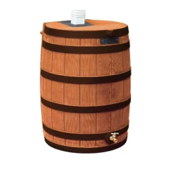 Good Ideas Rain Wizard Water Storage Rain Collection Rain Barrel 40-Gallon Darkened Ribs -OUTSUNNY Sale Store GUEST d80b2d50 9e4c 443f 9dc2 a86371209885