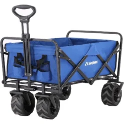 Acoinel Heavy Duty 350 Lbs Capacity Collapsible Wagon, Outdoor Folding Camping Wagons, Grocery Portable Utility Cart -OUTSUNNY Sale Store GUEST d9bb7f23 921f 4b3e 8ac8 eb3d0cc01167