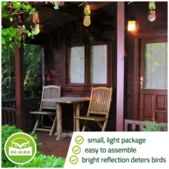 De-Bird Reflective Bird Repellent Scare Owl, Easy To Install Decorative Reflective Bird Deterrents For Outside, 8-Pack 11 De-Bird Reflective Bird Repellent Scare Owl, Easy To Install Decorative Reflective Bird Deterrents For Outside, 8-Pack -OUTSUNNY Sale Store GUEST e1179e01 4e65 4141 9465 f2cbeac69f45