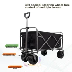 Folding Wagon, Heavy Duty Utility Beach Wagon Cart For Sand 11 Folding Wagon, Heavy Duty Utility Beach Wagon Cart For Sand -OUTSUNNY Sale Store GUEST e3d390a6 4d7c 415b b1cb 875247aae89c