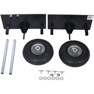 Acekool Adjustable Door Dolly, 600lbs Capacity Panel Cart With 2 Pneumatic Wheels, Clamp Grip For Drywall, Doors, Heavy Appliances 2 Acekool Adjustable Door Dolly, 600lbs Capacity Panel Cart With 2 Pneumatic Wheels, Clamp Grip For Drywall, Doors, Heavy Appliances - Image 2