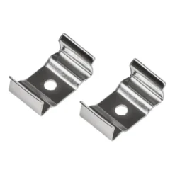 SUNPACK Flush Hanging Clips, Silver (2 Clips Per Pack)