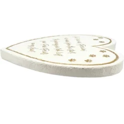 Pavilion Gift Company - Pawprints - 11" Heart Garden Stone - Stepping Stones And Pathways -OUTSUNNY Sale Store GUEST e6d76677 b07d 4f64 9543 860f61516c49