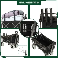 Fishing Cart W/ Rod Holders ,Beach Wagon With Big Wheels For Sand 500lbs Capacity - All Terrain Steel Frame Utility Cart W/ 9" Pneumatic Tires, Strap 15 Fishing Cart W/ Rod Holders ,Beach Wagon With Big Wheels For Sand 500lbs Capacity - All Terrain Steel Frame Utility Cart W/ 9" Pneumatic Tires, Strap -OUTSUNNY Sale Store GUEST eb9d96eb 66b7 4bc5 838c c0f9f96be217
