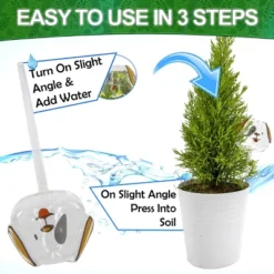 5 Star Super Deals Automatic Self Watering Glass Plant Puppy Dog Globes - Drip Irrigation Ideal For Vacation Plant Care, Indoor/Outdoor -OUTSUNNY Sale Store GUEST f0865442 b78c 4aa5 a081 50cc3a4170cc